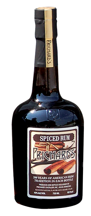 spiced rum bottle